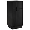 vidaXL Buffet VENRAY Noir 35 x 33 x 77,5 cm Bois d'ing&eacute;nierie