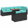 vidaXL Ensemble de canap&eacute; de jardin 9 pc 8-Nombre de places