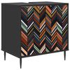 vidaXL Armoire de salle de bain OMMEN Ch&ecirc;ne noir 60 x 40 x 61 cm