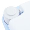 vidaXL Toilette de Camping Bleu Clair et Blanc 41,5 x 36,5 x 42 cm