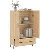 vidaXL Buffet haut ch&ecirc;ne sonoma 69,5x31x115 cm bois d'ing&eacute;nierie