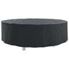 vidaXL Housse pour meubles 320 x 320 x 105 cm Tissu Oxford 600D Rond