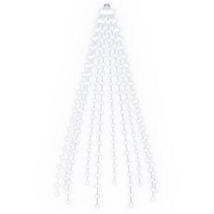 vidaXL Lumi&egrave;res pour sapin de No&euml;l 210 LED Blanc froid 210 cm