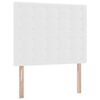 vidaXL Lit de Rangement Blanc 120 x 190 cm Cuir synth&eacute;tique