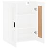 vidaXL Armoire murale blanc 69,5x34x90 cm bois d'ingénierie