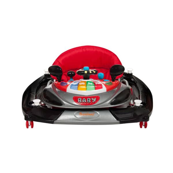 Baninni Trotteur 2-en-1 Rosco Rouge et Noir BNBW004-CHBK