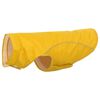 vidaXL Imperm&eacute;able pour chien avec bandes r&eacute;fl&eacute;chissantes jaune 3XL