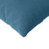 vidaXL Coussins de canap&eacute; 2 pcs Bleu 145 x 40 cm