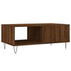 vidaXL Table basse Ch&ecirc;ne marron 90x50x36,5 cm Bois d'ing&eacute;nierie