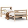 vidaXL Cadre de lit sans matelas 100x200 cm bois massif de pin