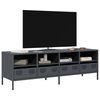 vidaXL Meuble TV anthracite 135x39x43,5 cm acier lamin&eacute; &agrave; froid