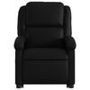 vidaXL Fauteuil inclinable &eacute;lectrique noir similicuir