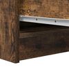 vidaXL Buffet ch&ecirc;ne fum&eacute; 29,5x34x76 cm bois d'ing&eacute;nierie