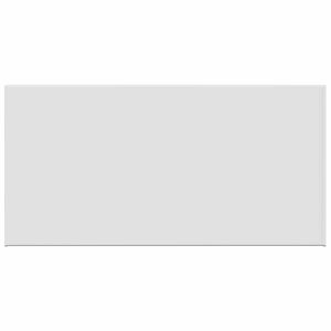 vidaXL Appui de fen&ecirc;tre Blanc 80 x 45 x 4,5 cm PVC