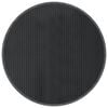 vidaXL Tapis rond gris 80 cm bambou