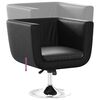 vidaXL Chaise de bar Noir Similicuir
