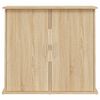 vidaXL Support d'aquarium Chêne Sonoma 81x36x73 cm Bois d'ingénierie