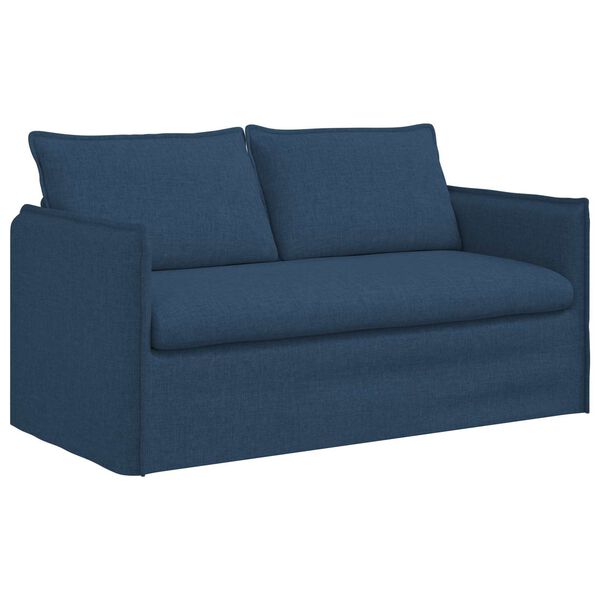 vidaXL Canap&eacute; Bleu Dimensions globales: 156 x 82 x 85 cm (l x P x H)