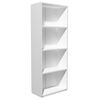 vidaXL Biblioth&egrave;que bois d'ing&eacute;nierie 60x31x155 cm Blanc