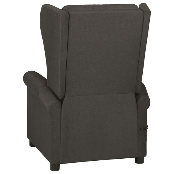 vidaXL Fauteuil inclinable Taupe Tissu