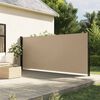 vidaXL Auvent lat&eacute;ral r&eacute;tractable beige 160x500 cm