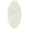 vidaXL Tapis HUARTE Cr&egrave;me 80 x 150 cm 100 % polyester