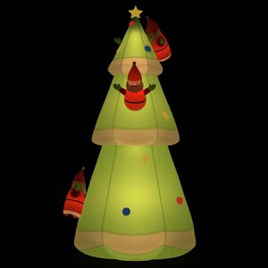 vidaXL Arbre de No&euml;l gonflable avec LED 500 cm