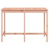 vidaXL Table de jardin 159,5x82,5x110 cm bois massif de douglas