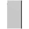 vidaXL Armoire suspendue "Lyon" Noir 60 x 31 x 60 cm Bois d'ingénierie