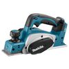 Makita Raboteuse &agrave; main sans cordon 82 mm 18 V Bleu et noir