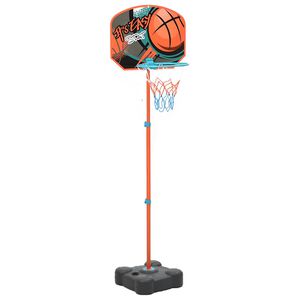 vidaXL Ensemble de jeu de basket-ball portable r&eacute;glable 109-141 cm