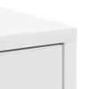 vidaXL Buffet avec tiroirs et portes blanc 70,5x34x74,5 cm