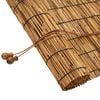 vidaXL Store enrouleur Marron 120 x 160 cm Roseau