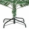 vidaXL Arbre de Noël artificiel floconné de neige avec lumière LED