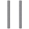 vidaXL Polaires de peintre antid&eacute;rapantes 2 pcs 5 m 280 g/m&sup2; gris