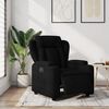 vidaXL Fauteuil inclinable &eacute;lectrique Noir Tissu