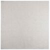 vidaXL Tapis d'int&eacute;rieur LUGO Cr&egrave;me et gris 200 x 200 cm Polyester