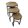 HSM Collection Ensemble de tables basses 3 pcs