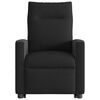 vidaXL Fauteuil inclinable &eacute;lectrique noir tissu