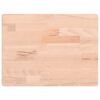 vidaXL Planche &agrave; d&eacute;couper 40x30x4 cm bois massif de h&ecirc;tre