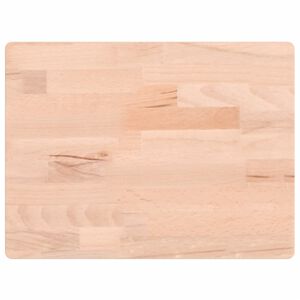 vidaXL Planche &agrave; d&eacute;couper 40x30x4 cm bois massif de h&ecirc;tre