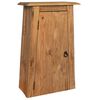 vidaXL Armoire lat&eacute;rale de salle de bain Pin massif 42x23x70 cm