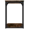 vidaXL Table d'appoint Ch&ecirc;ne fum&eacute; 50x35x52 cm Bois d'ing&eacute;nierie