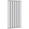 vidaXL &Eacute;cran de porte insectes avec rideau en maille Noir 130 x 240 cm