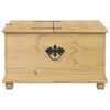 vidaXL Boîte de rangement Corona 90x78x45 cm bois de pin massif