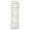 vidaXL Corde de bateau 10 mm 6 m Blanc Polyester