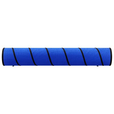 vidaXL Tunnel pour chien bleu Ø 50x300 cm polyester