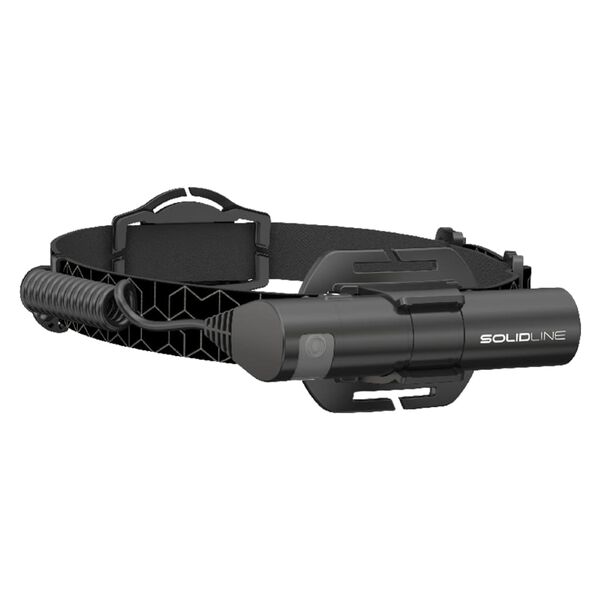 SOLIDLINE Lampe frontale &agrave; LED rechargeable SH6R 600 lm Lumi&egrave;re rouge