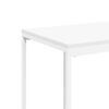 vidaXL Table d'appoint Blanc 40x30x59 cm Bois d'ing&eacute;nierie