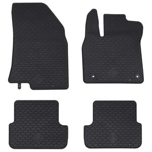 vidaXL Tapis de voiture 4 pc compatible avec SANDERO 2020- Caoutchouc